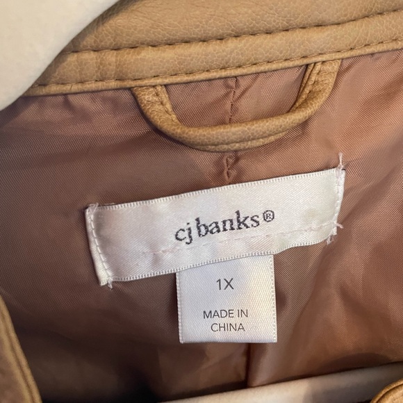 Faux Leather Jacket - Like new - Picture 3 of 3